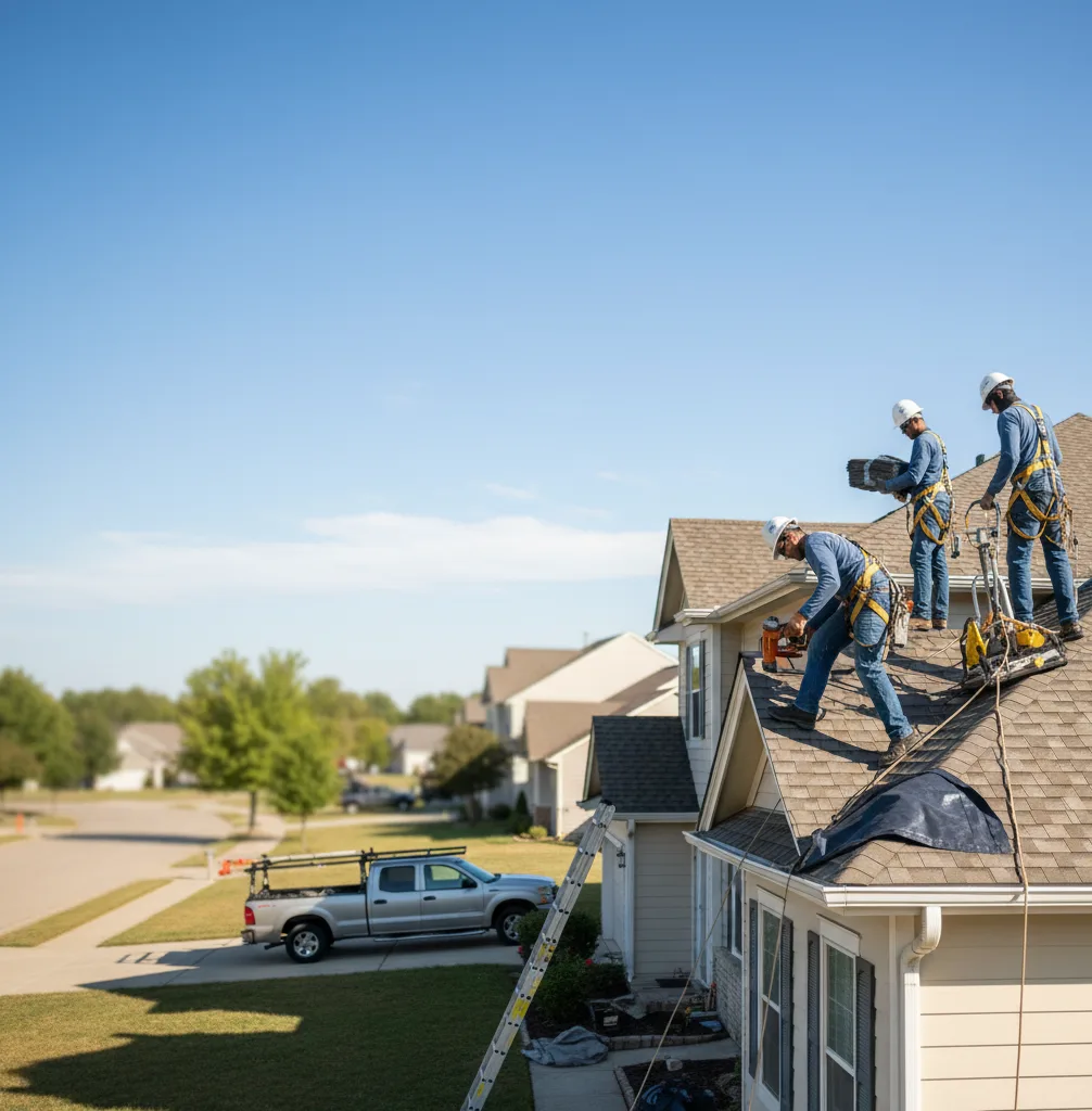 Roof Repair in Central Square